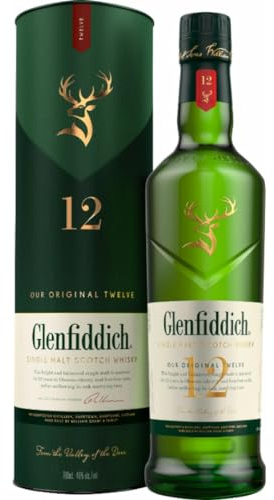 Glenfiddich Single Malt Scotch Whisky 12 years 700 Milliliter