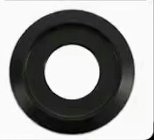 10-50 Stück Aluminiumscheiben M2 M2,5 M3 M4 M5 M6 M8 Bunte Aluminiumscheiben mit Becherkopf für Linsenkopfschrauben-M2,5-50 STK-schwarz