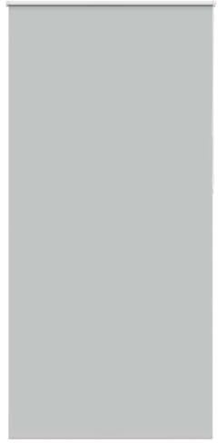 vidaXL Verdunkelungsrollo Hellgrau 90x210 cm Stoffbreite 85,7 cm, Rollo, Klemmfix, Thermorollo, Verdunklungsrollo, Klemmrollo, Fensterrollo