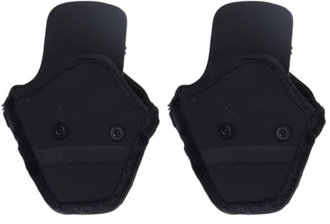 TERNCOEW 1 paire de cache-oreilles pour casque de vélo, protège les oreilles du vent des oreilles