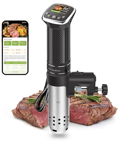 KitchenBoss WiFi Sous Vide Cooker Ultra-quiet 1100W Sous Vide G322PT