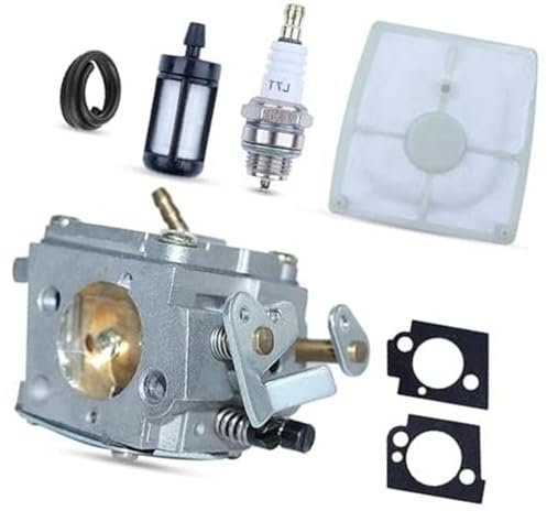 MKVAXR Vergaser mit Kraftstofffilterleitung, Luftfilter, Zündkerze, for STIHL, 041, 041AV, 041 Farm Boss