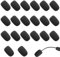 JEYORZY 20 Pcs Copertura Microfono In Spugna, Operchi Per Microfono In Schiuma, Confezione Da Schiuma Per Microfono, Protector cuffie microfono, Mini Microfono In Schiuma Per Aula, Sala Conferenze