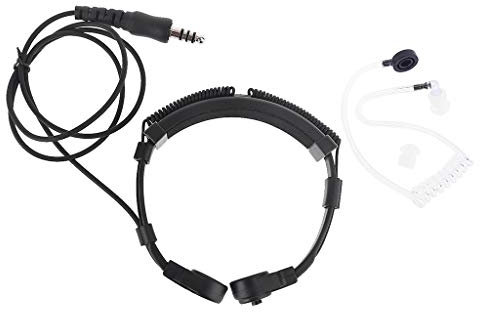 Micro de gorge robuste pour casque et micro pour accessoires radio