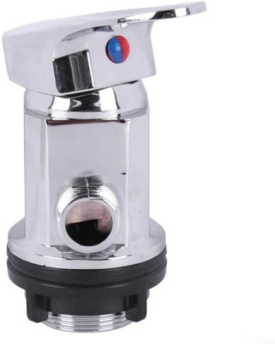 Valvola miscelatrice per doccia per camper, rubinetto miscelatore da 1/2 pollici, G1/2 RV in lega di zinco per doccia con valvola di miscelazione per camper cucina