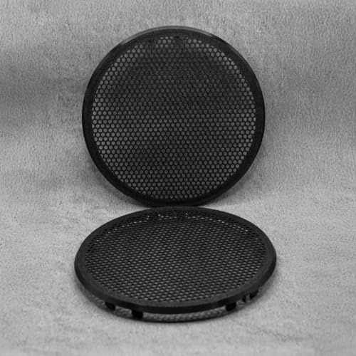 ULEIVA 2 piezas de repuesto para altavoz de puerta compatible con VW T4 703035793C (negro)