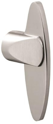 KOOPLES HARDWARE Shaped Disabled Lever Thumbturn to Suit Cylinder Accessible Internal Turn for Euro Profile Lock – Ergonomic Handle Design (Satin Chrome)