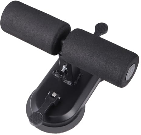 ROMISBABA Abdominal Machine Sit up Trainer mit Saugnapf Höhenverstellbar Kompakt und Leicht für Männer und Frauen Rutschfeste Bauchmuskelhilfe zur Effektiven Fettverbrennung und Fitness im