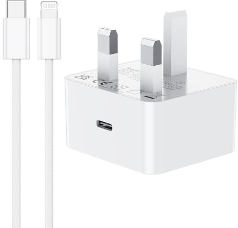 Fast Charge for iPhone 14 13, 25W Fast Apple Charger Cable 2M, iPhone Fast Charger Plug with USB C To Lightning Cable [ MFi Certified] for iPhone 14 13 12 11 Pro Max XS XR X 9, iPad and iPod