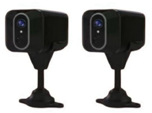 Onchdbfhuu 2X SIM Card Mini Camera Built-in Battery PIR Motion Detection Indoor Security CCTV Surveillance Camera V380 PRO(WIFI)