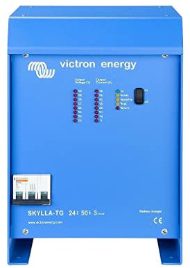 Victron Energy Skylla-TG 24-Volt 50 Ampere 230V Batterieladegerät, 1+1 isolierte Ausgänge