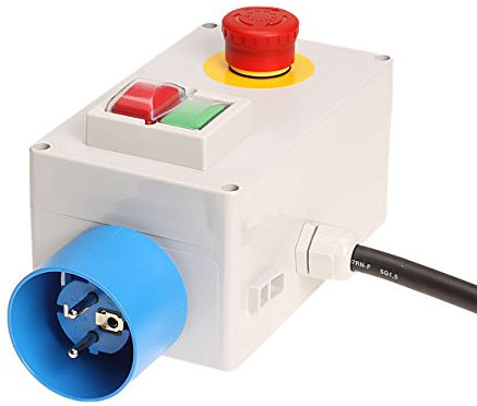 Schalter mit Überlastschutz, Bremse und Not-Halt/Not-Aus 1Ph 230V bis 4,0kW
