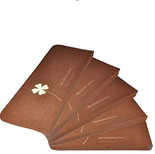 Fdit Bodenaufkleber,5Pcs Luminous Teppich Treppenstufen Matten Kleber Self Adhesive PVC rutschfeste Boden Treppe Teppiche Protector Matten