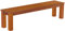 B.R.A.S.I.L.-Möbel Brasilmöbel Sitzbank 180 cm Rio Classico Kirschbaum Massivholz aus Pinie, Verschiedene Größen & Farben, ideal für Esszimmer & Küche