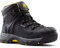 Amblers Mens Waterproof Wide Fit Leather Safety Boot (7 UK) (Black)