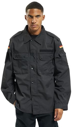 Brandit BW Field Tunic, color: black, size: 5XL