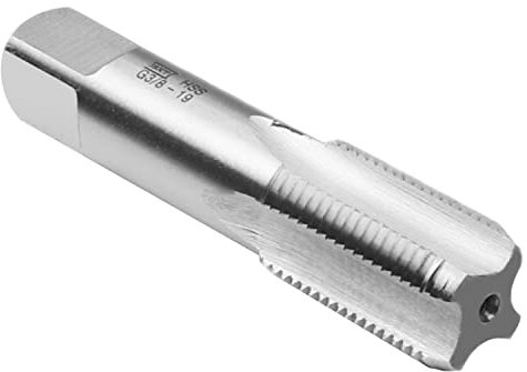 Utoolmart Machine Tap G3/8 High Speed Steel Flute Thread Cutter Machine Screw Imperial Tap 1 pcs