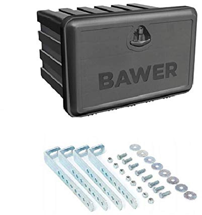 Carado LKW-Aufbewahrungsbox für LKW-Autotransporter Unterbodenkoffer BAWER 600 + Halter