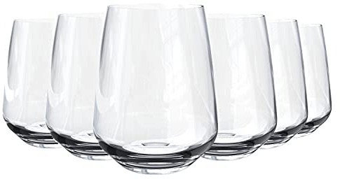 Mencia Glass Tumbler 16.5oz / 470ml - Set Case of 6 - Craft Beer Gin Wine Whisky Drinks