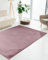 Qiyano Teppich Wanga Hochflor - Fellimitat, flauschig, weich, Soft, kuschelig, einfarbig, Pastell - Wohnzimmer, Schlafzimmer, Kinderzimmer, Büro - Farbe: Flieder, Größe: 160 x 230 cm