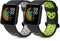 kwmobile 2x Cinturino TPU Silicone Fibbia Compatibile con Xiaomi Mi Watch Lite/Redmi Watch Cinturino - Cinturini 15-22 cm