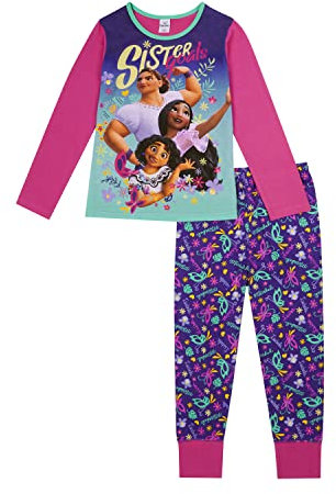 Disney Encanto Girls Pyjamas Pjs, Mirabel And Isabela Pyjamas for Girls, Ages 3 to 12 Years Old (3-4 Years) Pink