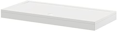 Wholesale Domestic Pearlstone 1600mm x 760mm x 40mm Rectangular Shower Tray and Plinth