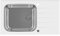 Alveus 1123644 GLASSIX UP 40 Fregadero de cocina empotrado de vidrio con escurridor, Blanco