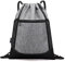 Cosyres Kordelzug Turnbeutel Rucksack Beutel Rucksack Klein mit Innentasche Sportbeutel Gym Bag (Grau)