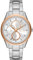 Armani Exchange orologio per uomo, movimento cronografo e cassa orologio per 42 mm con cinturino in acciaio inossiorologio perbile, pelle o silicone, Argento e oro rosa