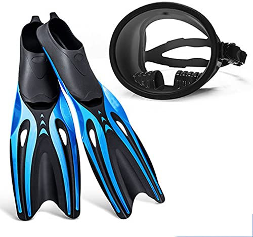 Tauchmaske Profi-Set, Tauchmaske, Unterwasser-Tauchmaske, Schwimmflossen, freie Atmung zum Schnorcheln
