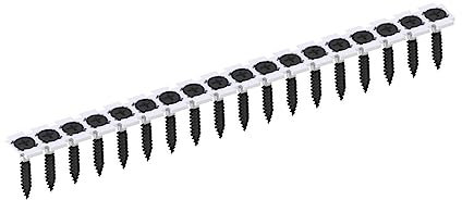 Schnellbauschrauben Magazinschrauben gegurtet mit Grobgewinde, Feingewinde oder Bohrspitze versch. Größen Trockenbauschraube Gipsplattenschraube magaziniert (3,9 x 30 mm | 1000 Stück, Grobgewinde)