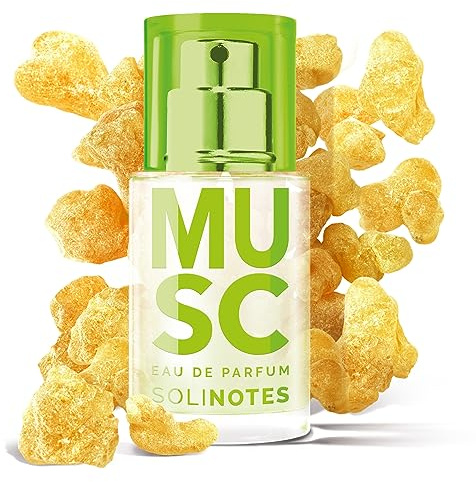 Parfum Femme SOLINOTES Musc - Eau De Parfum | Fragrance Florale et Apaisante - Cadeau Parfait pour Elle - 15 ml