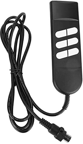 WOHPNLE Interruttore di Comando Manuale con 6 Pulsanti, Controller Pulsantiera per Poltrone Elettriche, Plastica Handschalter für Hubstuhl, Sostituzione Interruttore Poltrona Reclinabile