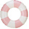 Inflatable Swimming Ring Inflatable Rubber Ring Pink Stripe Inflatable Pool Floats Inflatable Floating Ring For Kids Summer Beach Pool Party