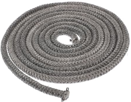 Alipis Stove Door Gasket Rope Fiberglass Material Gasket for Replacement Heat Resistant