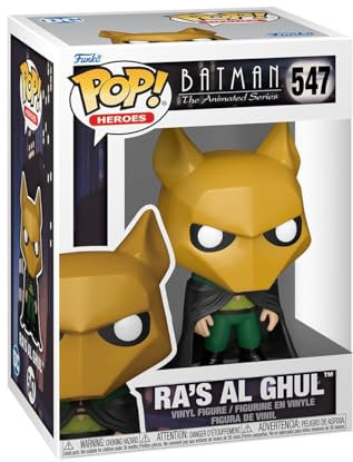 Funko Pop Animation: BTAS - Ras Al Ghul - Animated Batman - Collectible Vinyl Figure - Gift Idea - Official Products - Toys for Children and Adults - TV Fans