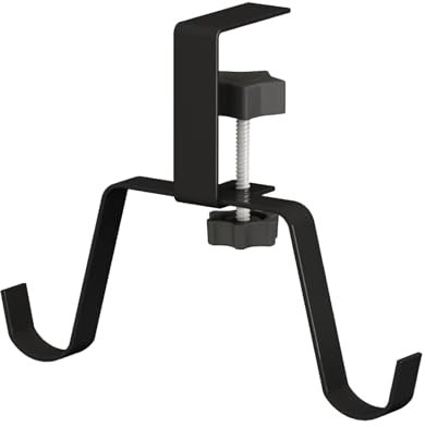 Générique Accroche Sac A Main Pour Table, Réglable Et Antidérapant Porte Sac À Main, Porte Sac À Main Table Multifonction, Pour Tables De Bureau,Tables D'étude, D'ordinateur Utilisées