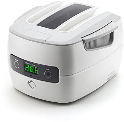 LifeBasis 1400ml Professionelles Ultraschallreinigungsgerät Brillenreinigungsgerät mit 5 Zeiteinstellung 60W Ultraschallbad Ultraschall Reinigungsgerät für Schmuck Brille Tintenpatronen Werkzeugteile