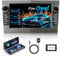 Lehwey Bluetooth Autoradio mit Bildschirm für Opel Corsa d, Astra j&h, Insignia, Vivaro, Zafira b mit Navi WLAN UKW, Carplay, Android Auto, Lenkrad Strg, 2Din Android 13 Dab Auto Radio 7 Zoll Grau