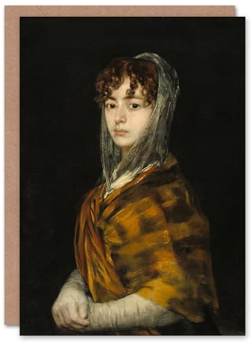 Artery8 Francisco Goya Art Card Senora Sabasa Garcia Portrait Painting