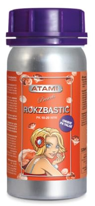 Atami Rokzbastic 325ml – Blüte- und Fruchtbooster mit PK 10-20 & Eisen – Fördert feste, kompakte Blüten und reichhaltige Ernte – Für Erde, Kokos & Hydroponik