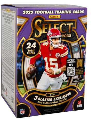 Panini NFL 2025 Select Football Sealed Blaster Box | 6 Packs