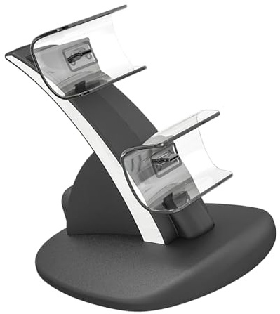 Station de charge double port pour manettes avec prises directes rapide et câble USB C Station rapide avec prises pour manettes de jeu Double port USB C