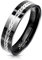 Bungsa 62 (19.7) Pfeil Ring Edelstahl silber Herren 60-70