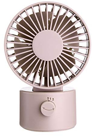 XF-Boutique Mini USB Fan Gadgets Escritorio De Oficina For El Hogar Pequeño De Doble Paleta Accesorios For Laptop Cool Ventilador Summer Cooler Gadgets Electrónicos (Color : Pink)