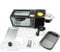 Electric 3 in 1 Breakfast Machine Multifunction Mini Drip American Coffee Maker Pizza Oven Egg Omelette Frying Pan Toaster,Black