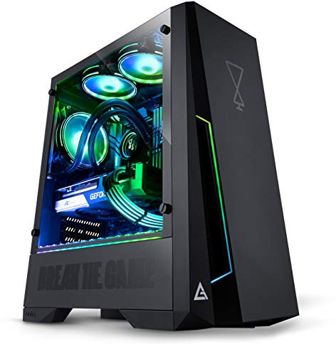 OPSYS Agilian-i3 RGB PC Gamer Tour Ordinateur de Bureau (AMD Ryzen 5-5500, Radeon RX 6600, 240 Go NVMe SSD, 2 to HDD, 32 Go RAM, Windows 11)