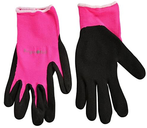 Burgon & Ball FloraBrite Garden Glove, Medium/Large, Fluorescent Pink