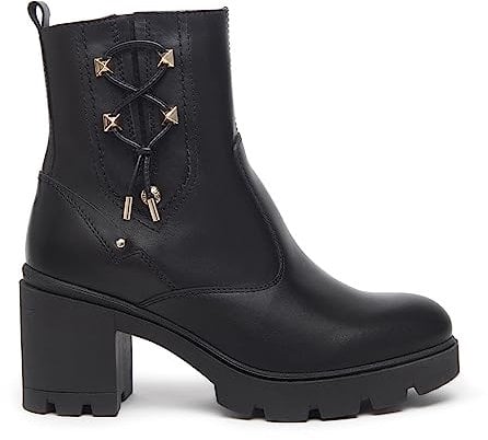 Nero Giardini I309020D Stivaletti Donna in Pelle - Nero 35